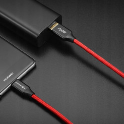 Blitzwolf BW-TC6 Cablu USB-C AmpCore 1,8m 3A - Img 2