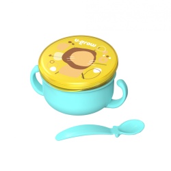 Bol 2 in 1 pentru snackuri, blue