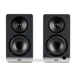 Boxe active ELAC Debut ConneX DCB41 cu HDMI ARC Black Ash