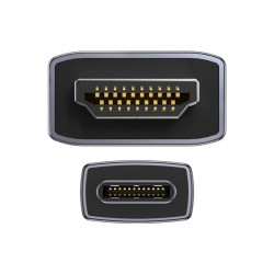 Cablu adaptor Baseus High Definition Series USB tip C - HDMI 2.0 4K 60Hz 3m negru (WKGQ010201) - Img 7