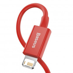 Cablu Baseus Superior Series USB la iPhone 2.4A 1m (roșu) - Img 6