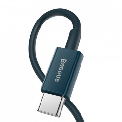 Cablu Baseus Superior USB Type C - Lightning fast charging data cable Power Delivery 20 W 1 m blue (CATLYS-A01) - Img 5