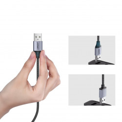 Cablu de date UGREEN USB la micro USB - 2m gri - Img 7