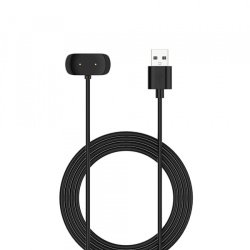 Cablu Incarcare Techsuit THA6 pentru Amazfit Watch Series, USB-A, Negru