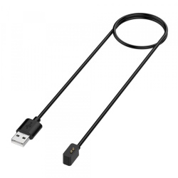 Cablu Incarcare Techsuit TXC2 pentru Xiaomi Smart Band 7 Pro / Redmi Watch 2 / Watch 2 Lite, USB-A, Negru