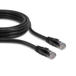 Cablu Lindy 1m Cat.6 U/UTP, Black - Img 2