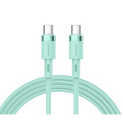 Cablu pentru incarcare si transfer de date Joyroom S-1230N9, 2x USB Type-C, PD 60W, 1.2m, Verde