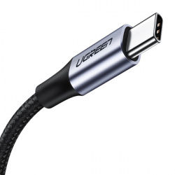 Cablu Ugreen CM556 cu conectori USB-C si DisplayPort 8K, lungime 1 m - gri - Img 2
