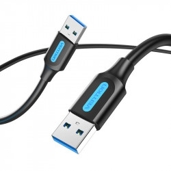 Cablu USB 3.0 Vention CONBH 2m PVC negru - Img 2