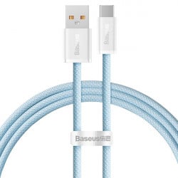 Cablu USB Baseus Dynamic Series - USB tip C 100W 2m albastru (CALD000603)
