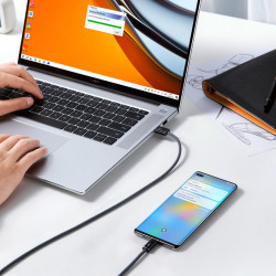Cablu USB Baseus Dynamic Series - USB tip C 100W 2m gri (CALD000716) - Img 4