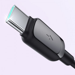 Cablu USB - USB C 3A 1.2m Joyroom S-AC027A14 - negru - Img 2
