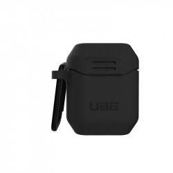 Carcasa antimicrobiana UAG Standard Issue Silicone Apple AirPods Black
