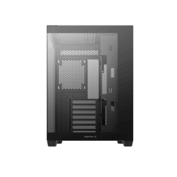 CARCASA DeepCool "CG530", middle tower, gaming, fara sursa, suporta 14xfan, , PSU shroud, USB 2.0 x 1, USB 3.2 gen1 x 2, audio+mic, 7 sloturi expansiune, negru, "R-CG530-BKNDA0-G-1" (timbru verde 0.32lei) - Img 3