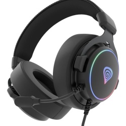 Casti cu fir Genesis Neon 764 negru - Img 18