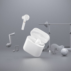 Casti Haylou T19 Wireless, bluetooth 5.0 - alb - Img 6