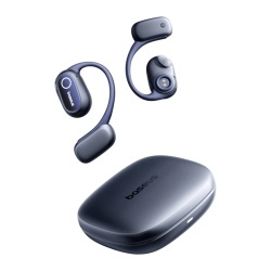 Casti True Wireless Baseus Bowie MF1 Open-Ear, Autonomie 60 de ore, IPX4, Bluetooth 5.4, Negru