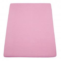 CEARCEAF PAT CU ELASTIC 140X200 CM ROZ - Img 2