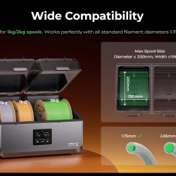 CREALITY 3D SPACE PI X4 FILAMENT DRYER - Img 3