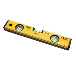 Cumpana de nivel 300mm Deli Tools EDL290300, Galben