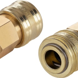 Cuplă Rapidă pentru Aer Comprimat DN 7.2 (NW 7.2) cu Filet Interior 1/4" BSP, Alamă Masivă - Img 5