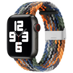 Curea de ceas din material textil Apple smartwatch 7/6 / SE / 5/4/3/2 (41mm / 40mm / 38mm) multicolor (6)
