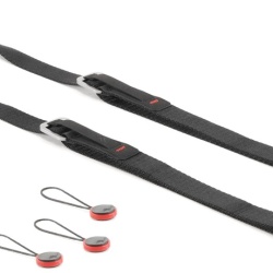 Curea de Umăr/Gât pentru Cameră Foto Peak Design Leash, 83-115 cm, Sistem Rapid cu Ancore, Negru (L-BL-3)