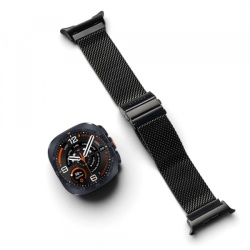 Curea Ringke Metal One Mesh pentru Samsung Galaxy Watch Ultra2, Neagra