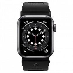 Curea SPIGEN RUGGED BAND pentru APPLE WATCH 2 / 3 / 4 / 5 / 6 / SE (38 / 40MM) MATTE BLACK - Img 4
