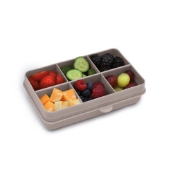 CUTIE SNACK 6 COMPARTIMENTE, MELII, GREY
