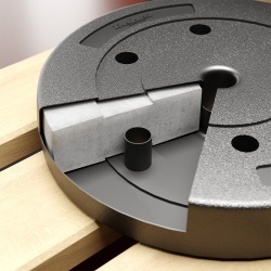 DISC GREUTATE COMPOZIT SET 2 X 10 KG REBEL ACTIVE - Img 6