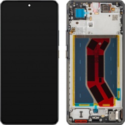 Display cu Touchscreen Realme GT 7T, cu Rama, Negru (IceSense Black), Swap 621029000574