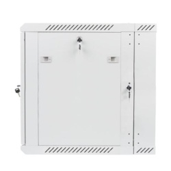 Dulap rack 19" perete sect dublă 12U gri