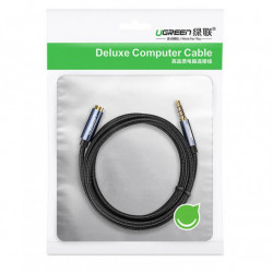 Extensie cablu audio, UGREEN AV118 AUX 3.5 mm, 5m (black) - Img 3