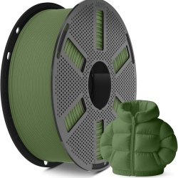 Filament JAYO PLA Mat 1.75 mm Verde Măsliniu 1.1 kg pentru Imprimantă 3D