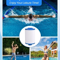 Filtru pentru Jacuzzi și Cadă cu Hidromasaj POOLPURE 6CH-940, Înlocuitor PWW50P3, Filet SAE 1.5", Certificare NSF, Suprafață 50 sq. ft. - Img 4