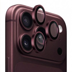 Folie de protectie Camera Spate Blueo Metal Frame pentru Apple iPhone 18 Pro / 18 Pro Max, Sticla Securizata, Visinie