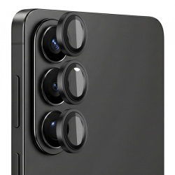 Folie de protectie Camera Spate Blueo pentru Samsung Galaxy S26 Plus S947 / S26, Sticla Securizata, Neagra