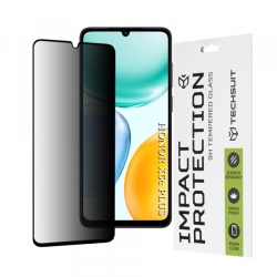 Folie de protectie Ecran Techsuit pentru Honor X5c Plus, Sticla Securizata, Full Glue, 111D