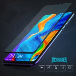 Folie Huawei P30 Lite, Sticla Securizata 2.5D, 0.33mm, Ringke ID Full Cover, cu Rama, Negru - Img 3