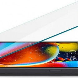 Folie sticla cu sistem de montare Case friendly Spigen GLAS.tR EZ FIT compatibila cu iPhone 13 /13 Pro 2-Pack - Img 3