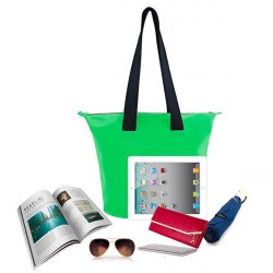 Geanta impermeabila din PVC 11L - verde - Img 2