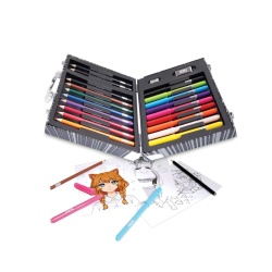 HAPPI HOBBI ART CASE SET DE DESEN DELUXE CU 50 DE ACCESORII MANGA - Img 2