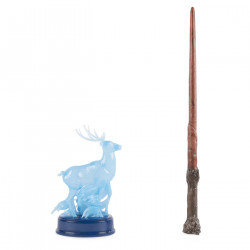 HARRY POTTER WIZARDING WORLD PATRONUS SPELL WAND BAGHETA LUI HARRY 33CM - Img 2