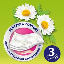 Hartie igienica Zewa Deluxe Camomile Comfort, 3 straturi, 4 role - Img 3