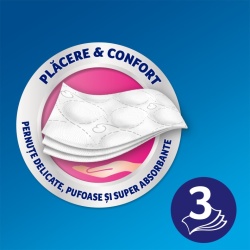 Hartie igienica Zewa Deluxe Delicate Care, 3 straturi, 4 role - Img 4