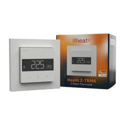 HeatIt Z-TRM6 Thermostat Z-Wave 800 series (White RAL 9003) - Img 1