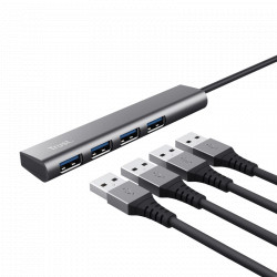Hub Trust Halyx USB-C to 4 x USB-A 3.2