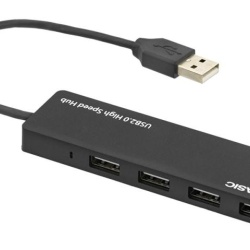 Hub USB 2.0 Tellur Basic, 4 port, negru - Img 4