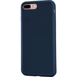 Husa Capac Spate Flexibila Albastru Apple iPhone 7 Plus, iPhone 8 Plus